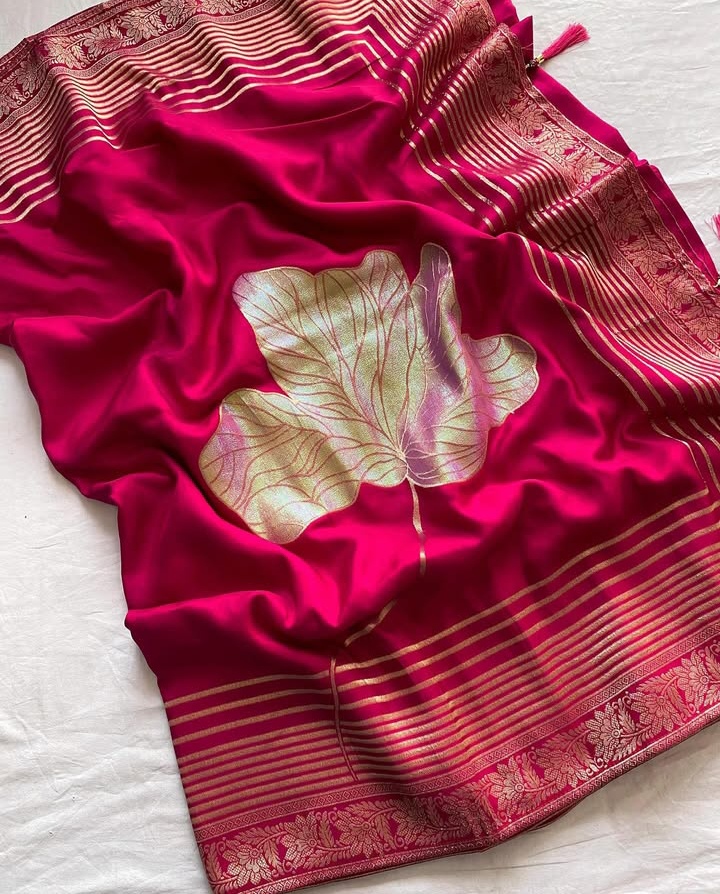 Pure Mashru Silk Saree