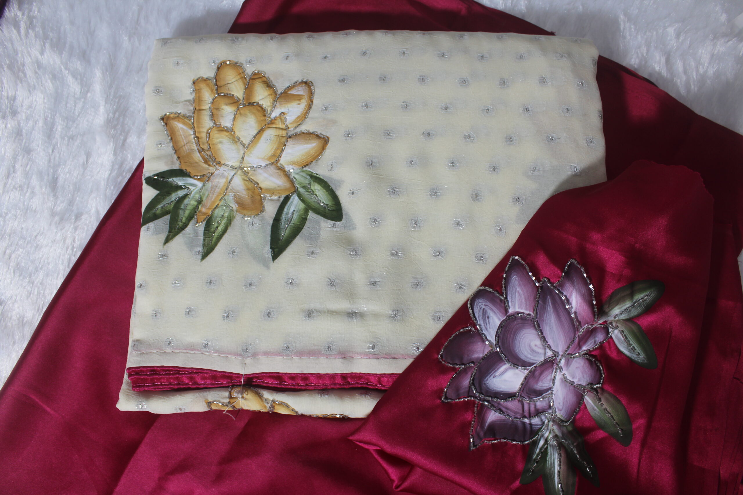 Aishwarya Georgette Saree