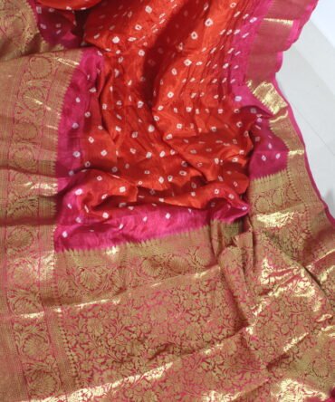 Pure Bandhini Saree