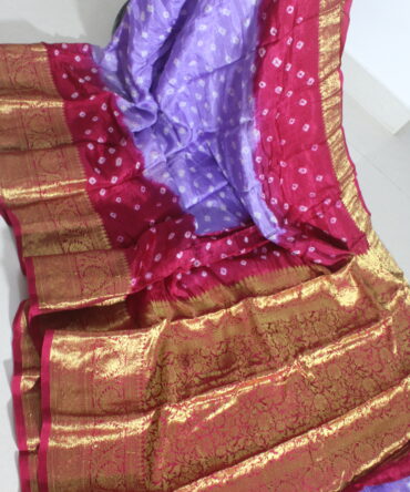 Pure bandhini saree