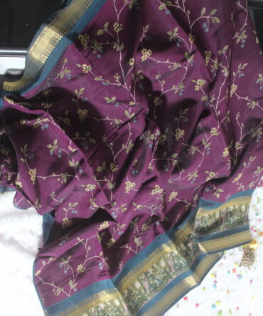 Maheshwari Silk Saree