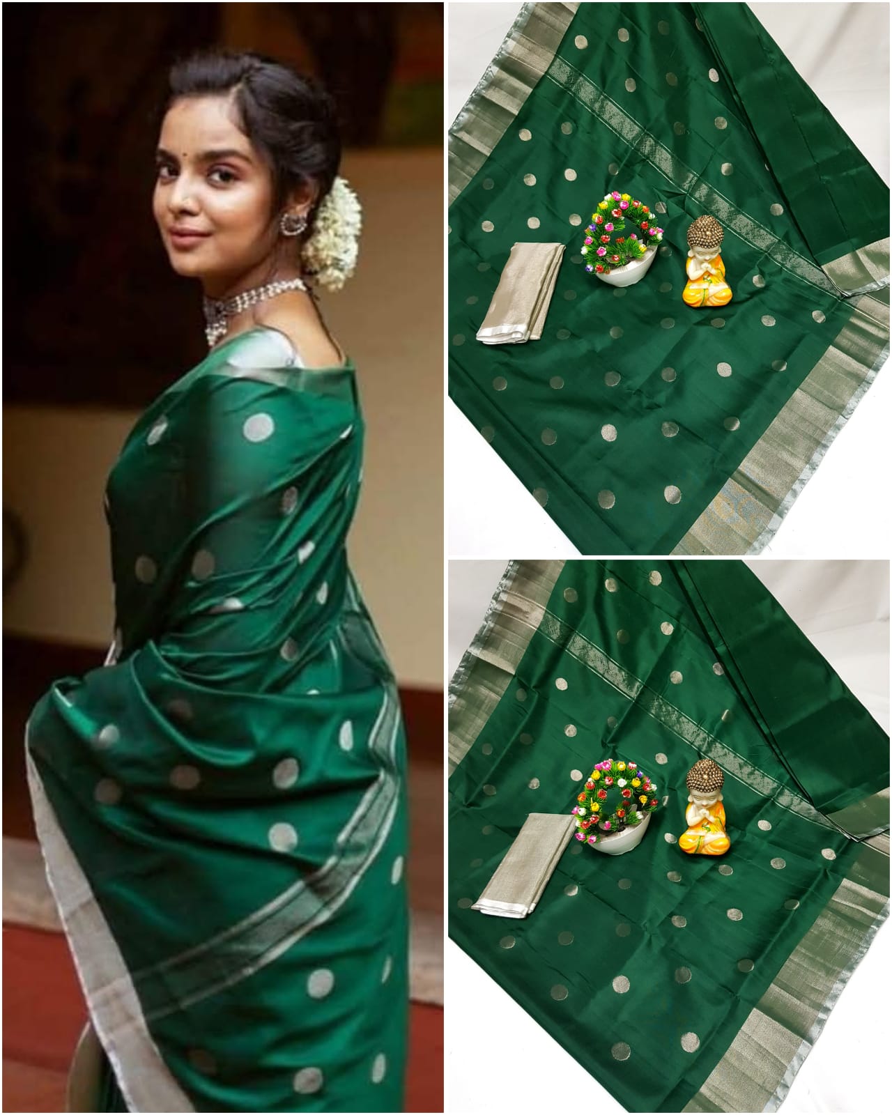Pure Handloom Uppada Pattu Saree