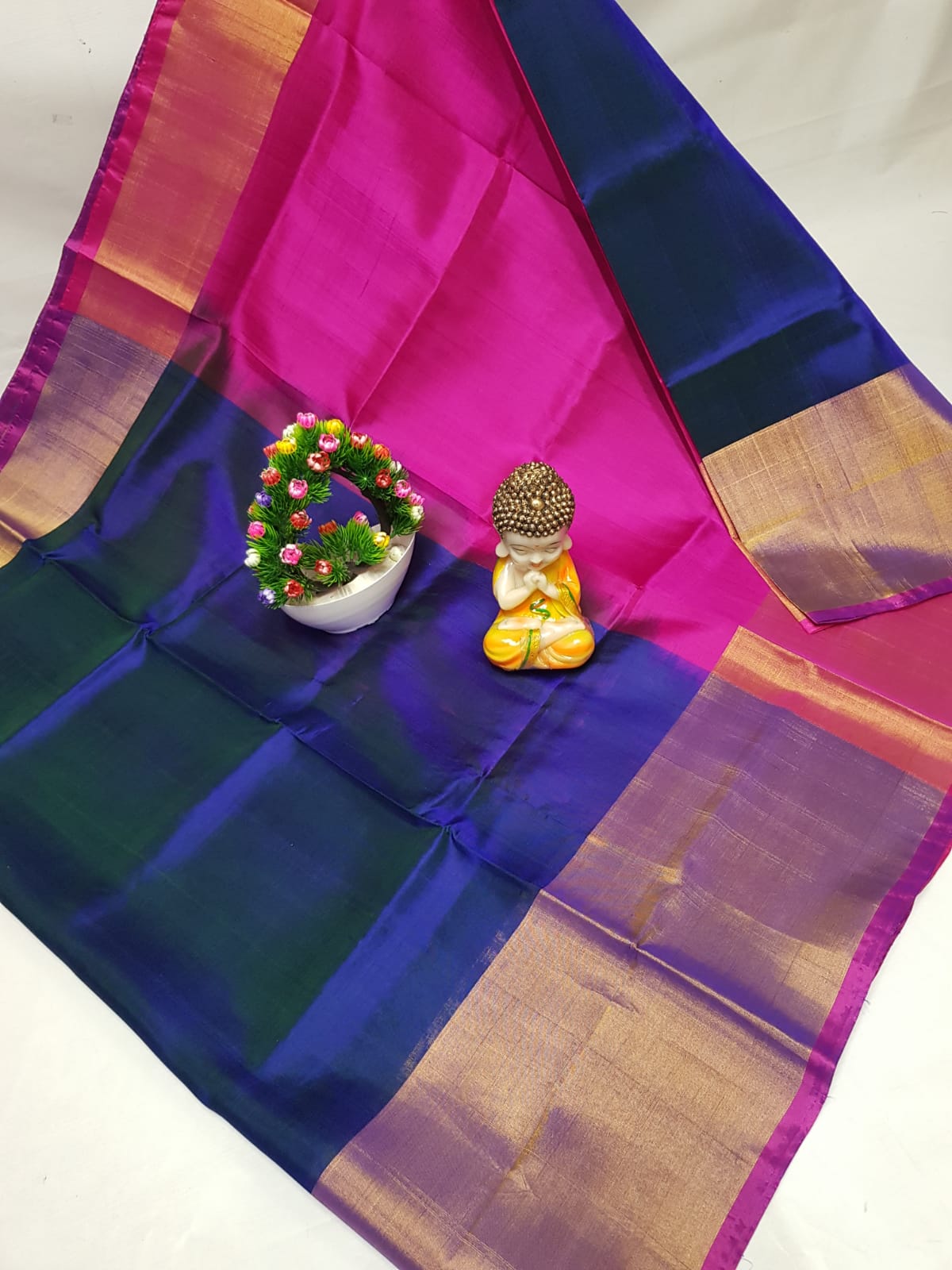 Pure Handloom Uppada Pattu Saree
