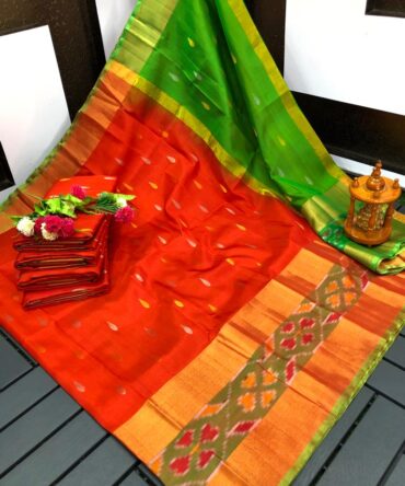 Pure Handloom Uppada Pattu Saree