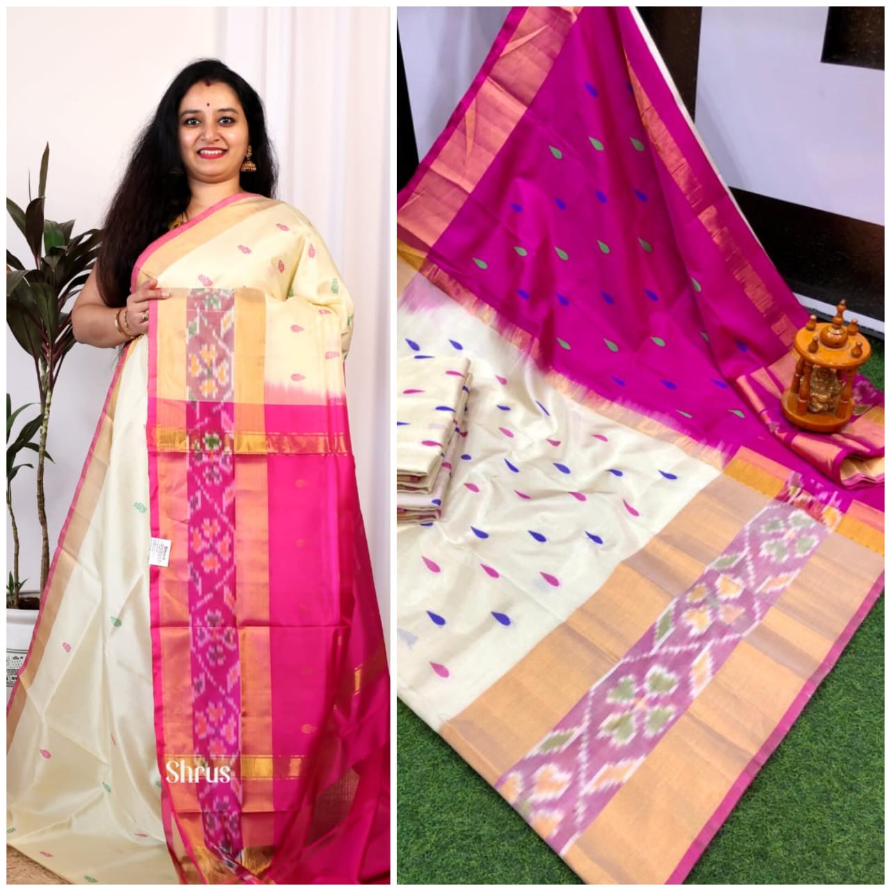 Pure Handloom Uppada Pattu Sarees
