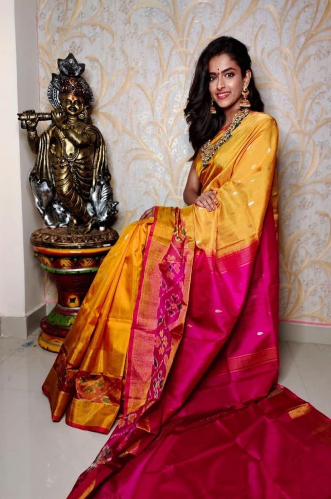 Pure Handloom Uppada Pattu Saree