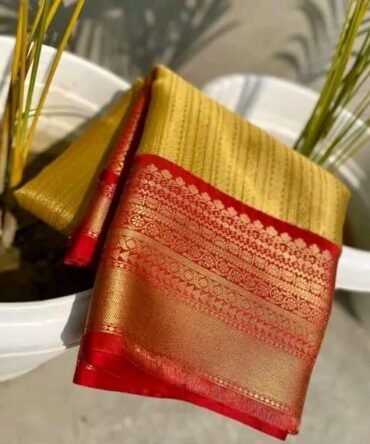 Premium Banarasi semipattu saree